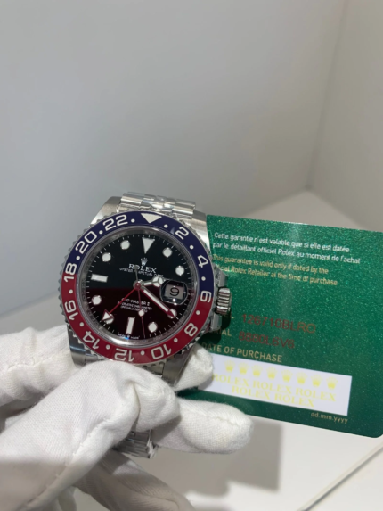 Rolex Super Clone Watches 1:1 Pepsi GMT Master II M126710blro Oyster 3285 Movement